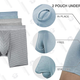 3-Pack Micro Modal Separatec Boxer Briefs | $25 | Amazon